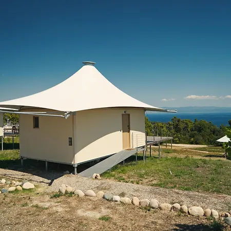 Lüks kamp alanı Mili Polychrono